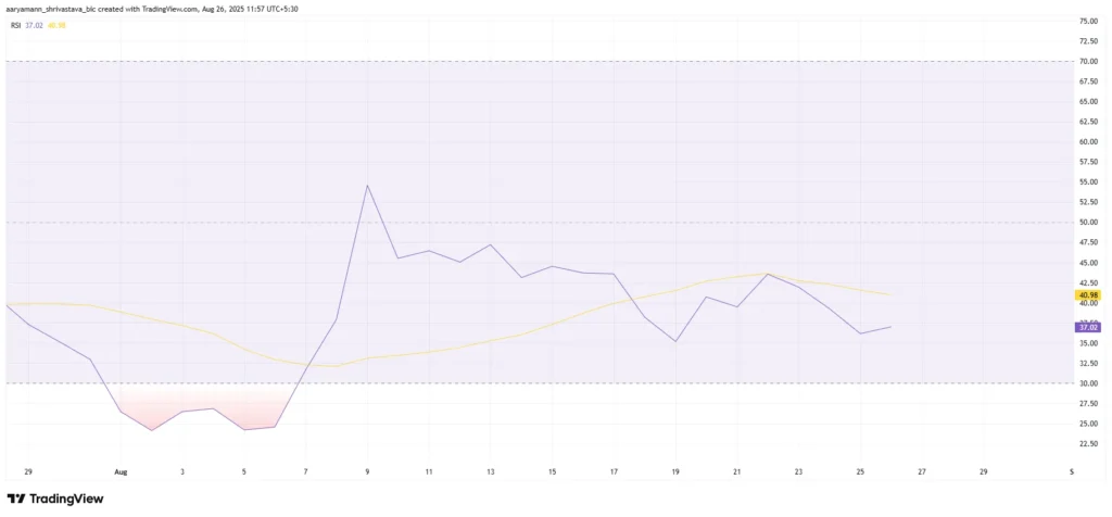 Pi Coin Faces Pressure as Bitcoin Volatility Sparks Bearish Outlook 5