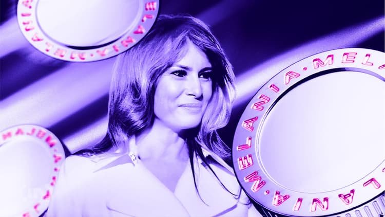 Melania Trump Revives Solana Meme Coin After Months of Silence Melania Trump